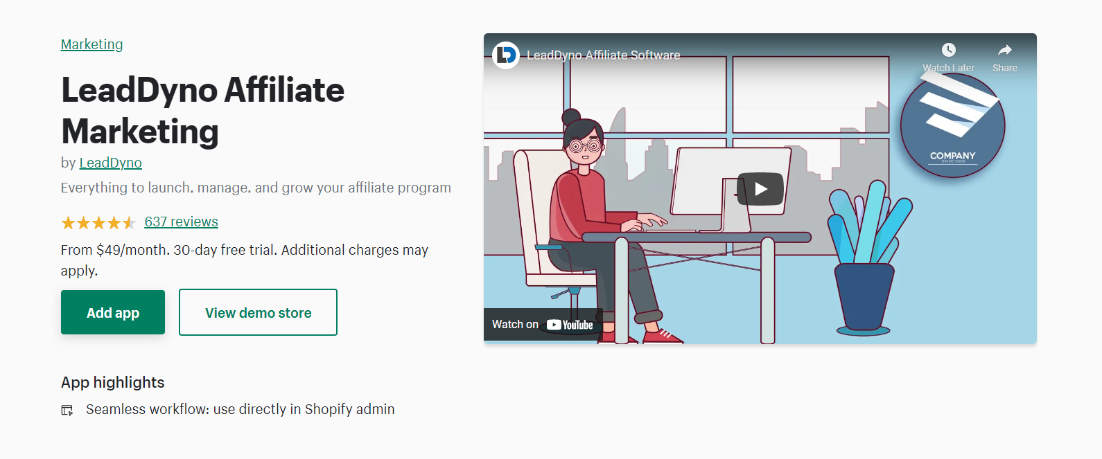 LeadDyno - Aplicativos de marketing de afiliados