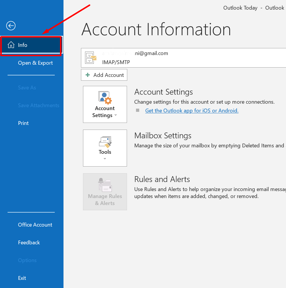 Wie konfiguriere ich die richtigen Outlook-SMTP-Einstellungen zum Senden von E-Mails? 7 How to find Outlook SMTP settings