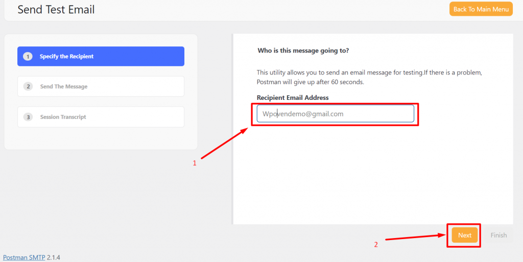 Wie konfiguriere ich die richtigen Outlook-SMTP-Einstellungen zum Senden von E-Mails? 21 Send test email