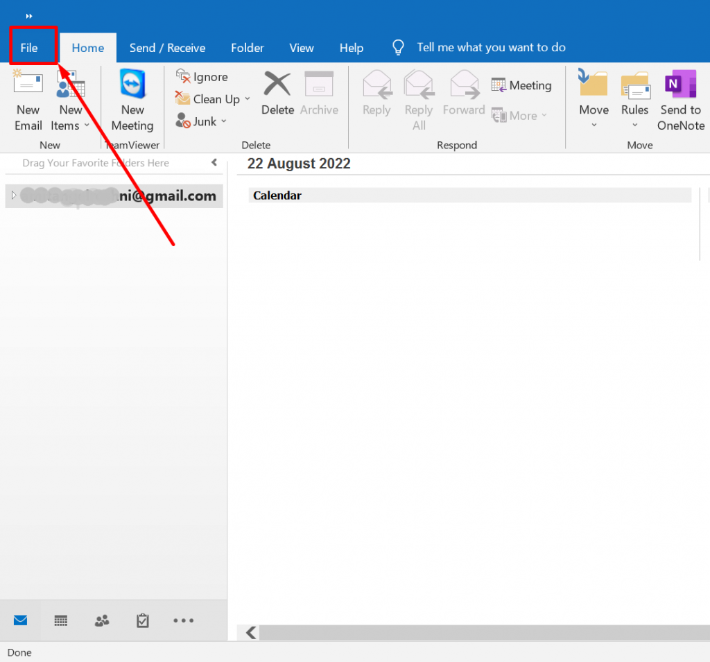 Wie konfiguriere ich die richtigen Outlook-SMTP-Einstellungen zum Senden von E-Mails? 6 Finding the SMTP Server in Outlook 365 step 2