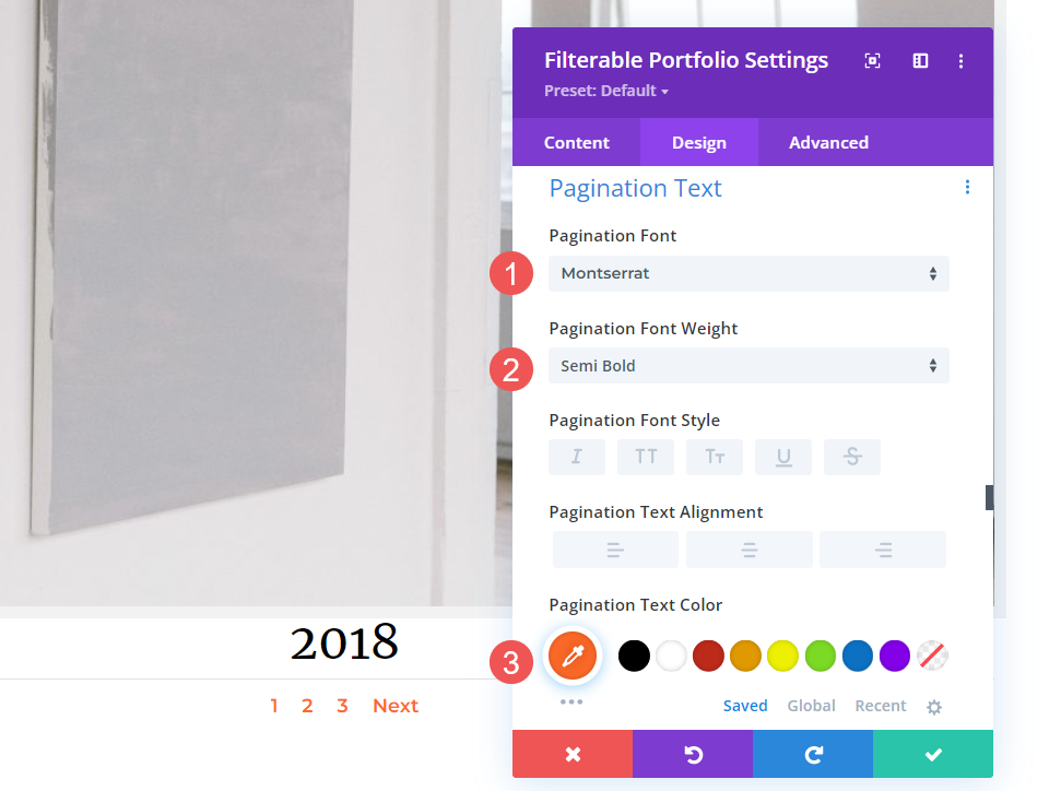 Comment styliser un élément de portfolio de mise en page pleine largeur