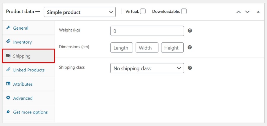 Berikan Detail Pengiriman Untuk Produk Anda di Tab Pengiriman WooCommerce