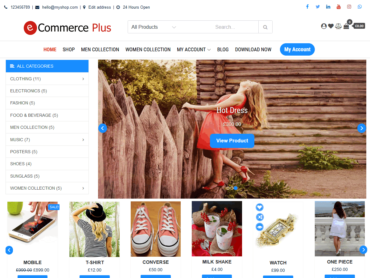 demo eCommerce Plus By Ceylon Themes
