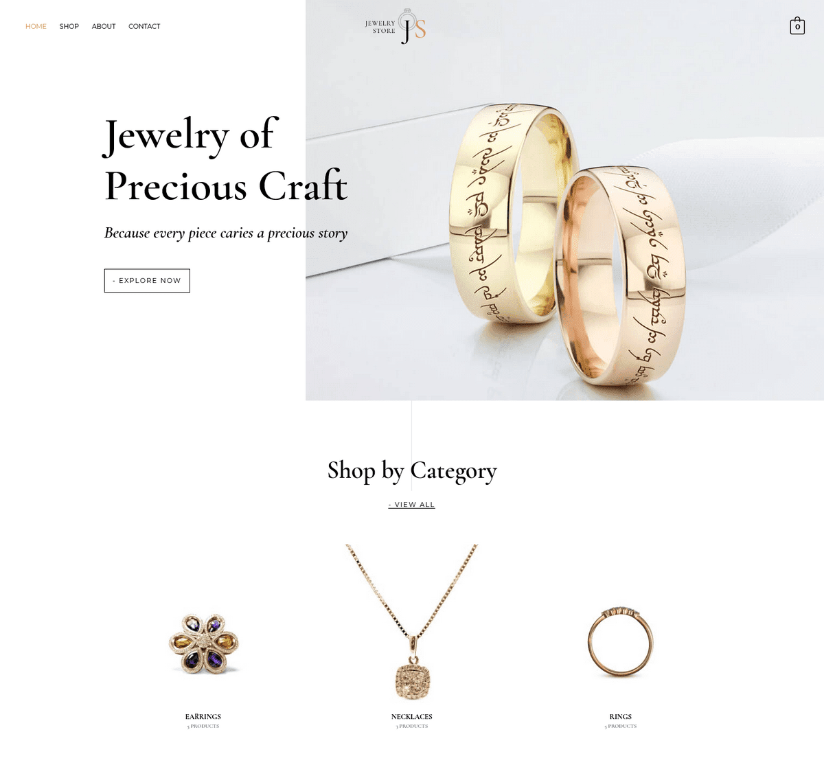 Situs demo tema Astra WooCommerce