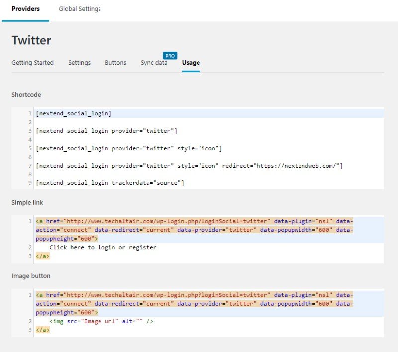 Nextend 社交登录使用