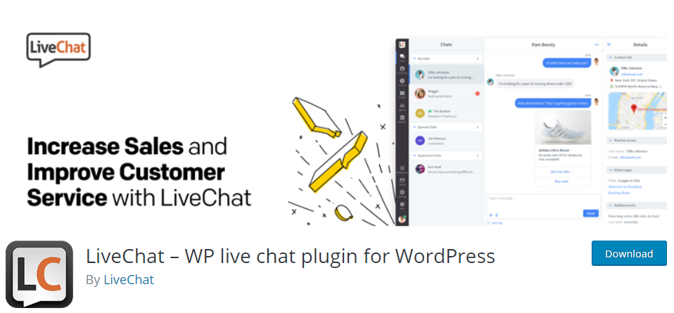 Wtyczka LiveChat WP do czatu na żywo dla WordPress