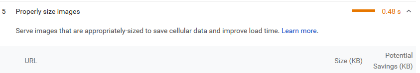 谷歌页面速度测试