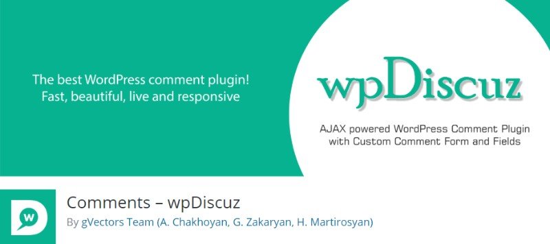 Plugin sistem komentar WPdiscuz