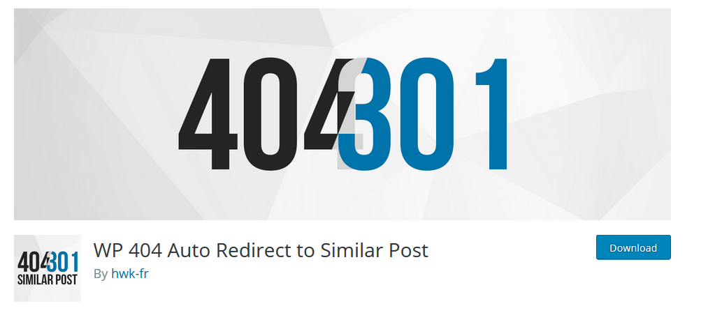 WP 404 เปลี่ยนเส้นทางอัตโนมัติไปยังโพสต์ที่คล้ายกัน