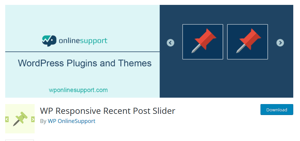 Slider di post recenti reattivo di WP