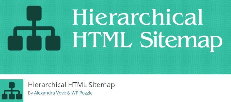 Plan du site HTML hiérarchique