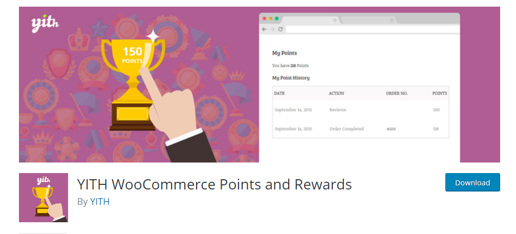 YITH WooCommerce 積分和獎勵