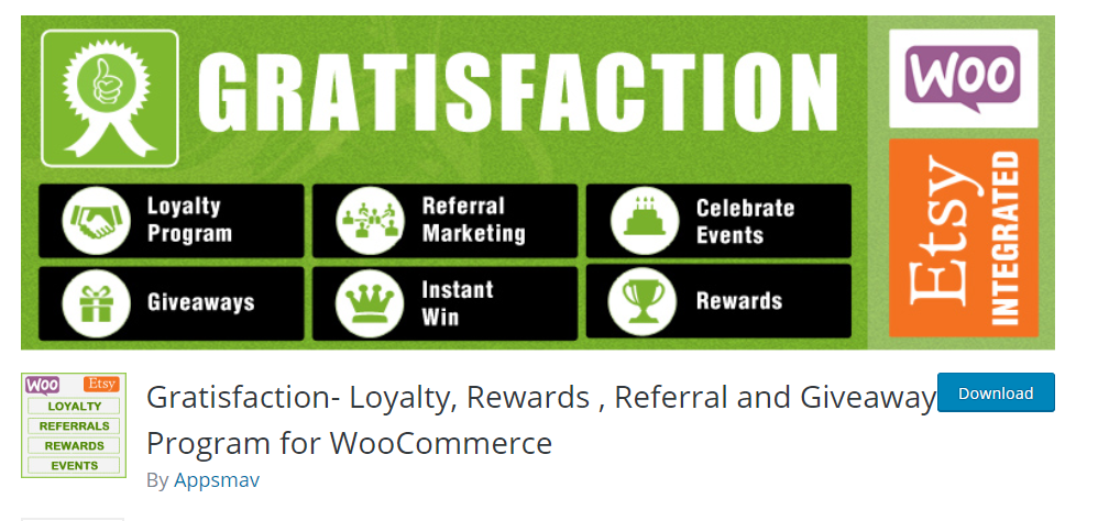 WooCommerce 的滿足忠誠度、獎勵、推薦和贈品計劃