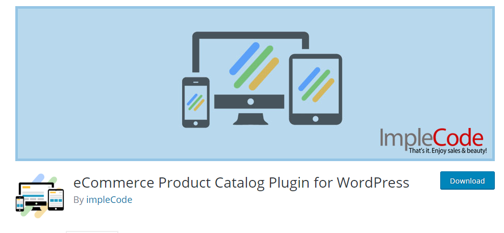 Wtyczka eCommerce Product Catalog dla WordPress