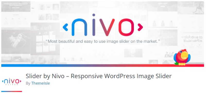 البرنامج المساعد WordPress المنزلق من Nivo