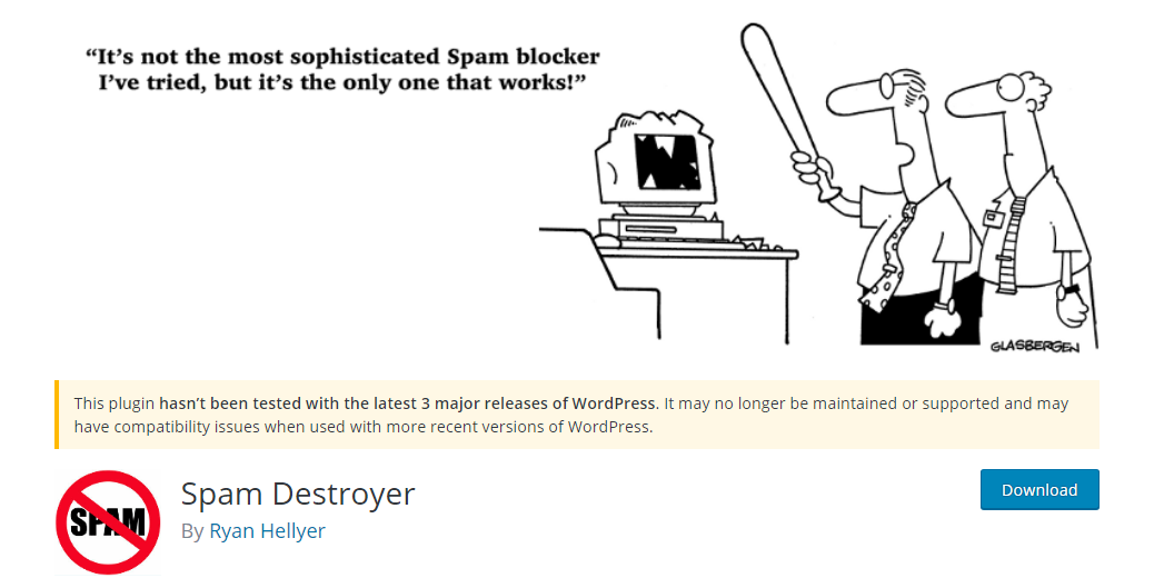 Plugin antispam para wordpress Spam Destroyer
