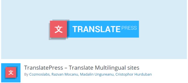 Plugin terjemahan wordpress TranslatePress