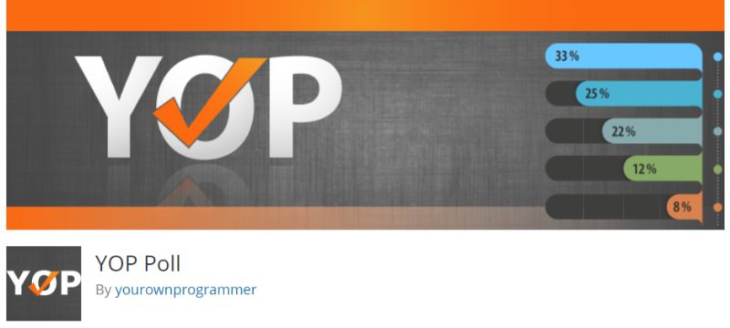 Plugin de pesquisa de wordpress Yop Poll