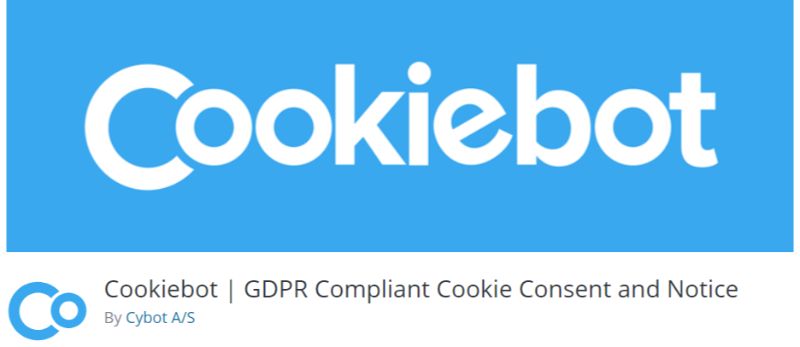 Plugin GDPR CookieBot WordPress