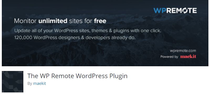 Il plug-in di gestione multisito di WP Remote WordPress