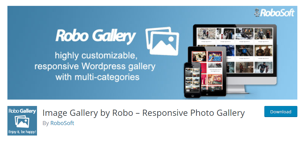 Image Galley By Robo Plugin de Galeria de Fotos Responsivas