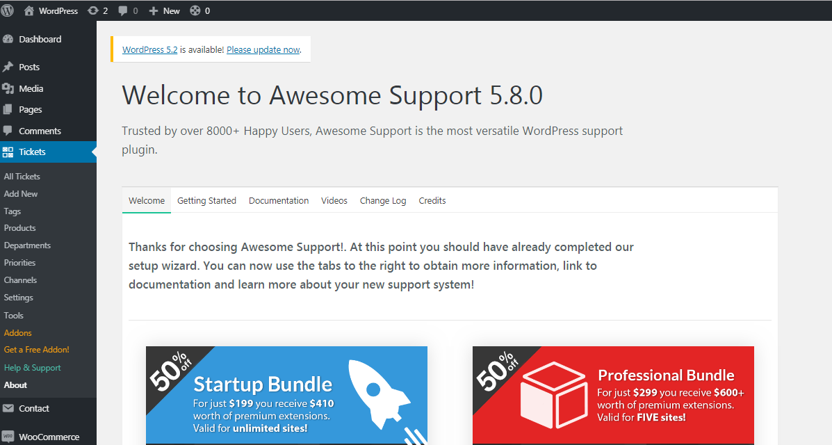 Nuovo sistema di supporto creato