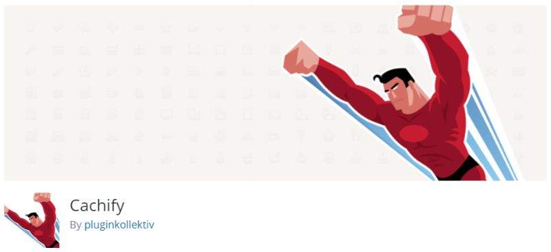 Cachify WP 캐싱 플러그인
