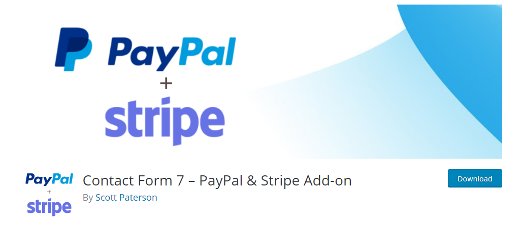 แบบฟอร์มติดต่อ 7 PayPal และ Stripe เพิ่มใน