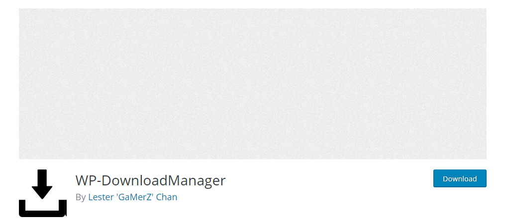 WP – plugin du gestionnaire de téléchargement