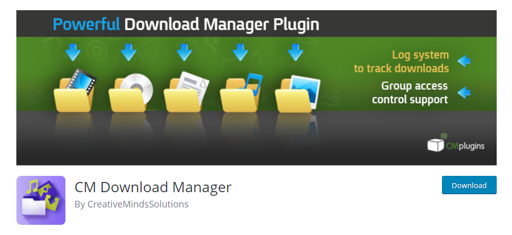 Plug-in CM Download Manager