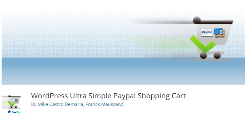 Coș de cumpărături WordPress Ultra Simplu PayPal