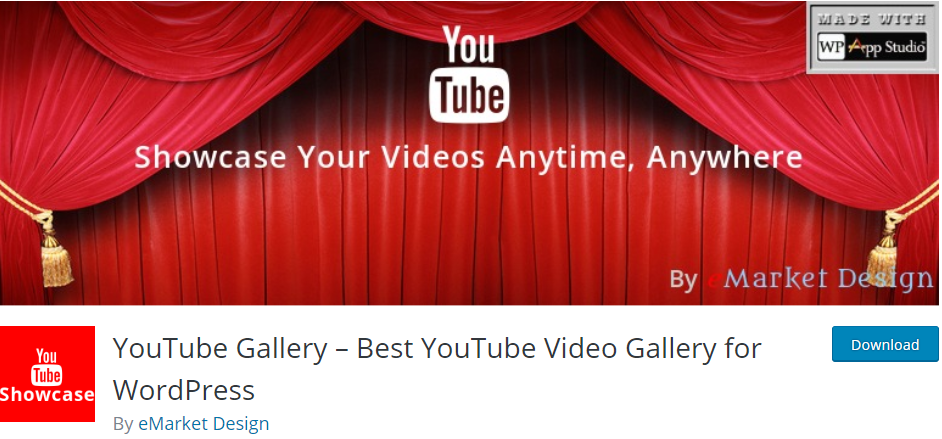 Galeria YouTube WordPress Plugin Youtube
