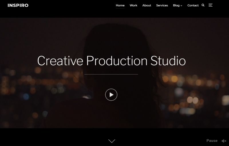 Tema video Inspiro WordPress