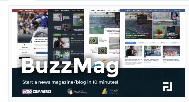 BuzzMag WordPress-Magazin-Theme