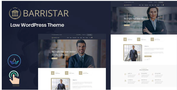 Barristar 변호사 WordPress 테마