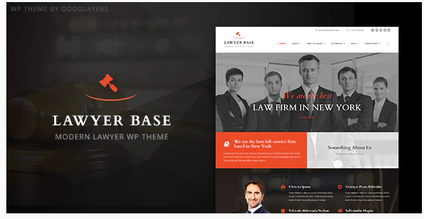 변호사 기지 WordPress 테마