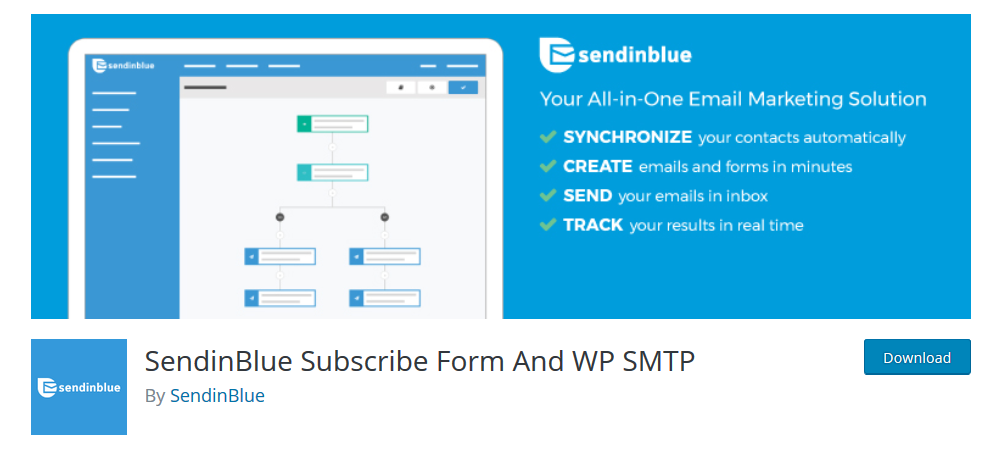 Formulário de inscrição SendinBlue e WP SMTP