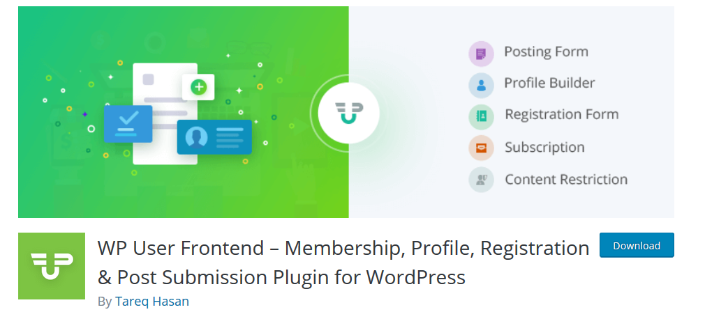 WP User Frontend-Plugin