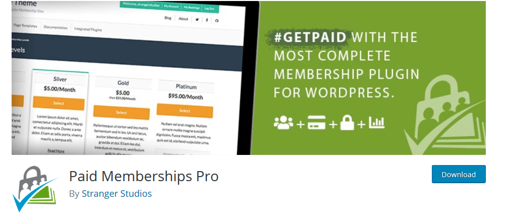 Bezahltes Membership Pro WordPress-Plugin