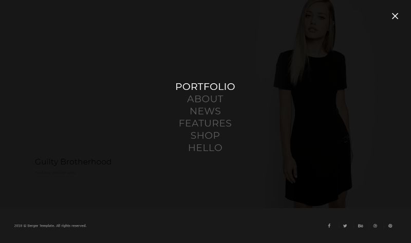 Berger-Portfolio-WordPress-Theme