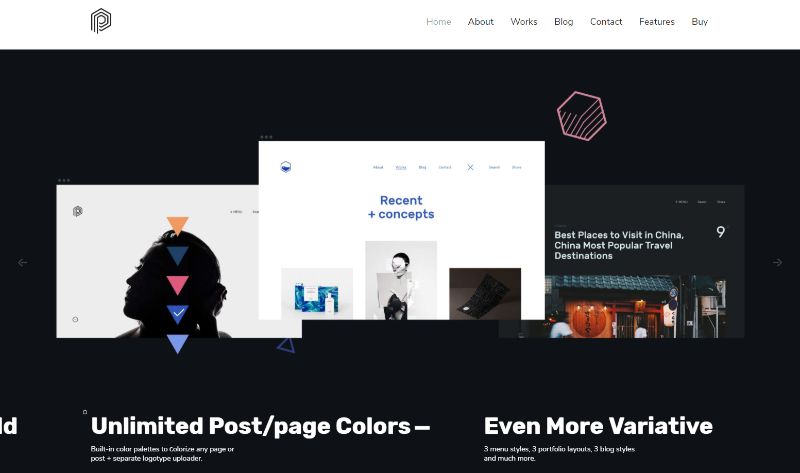 Plattenportfolio WordPress-Theme