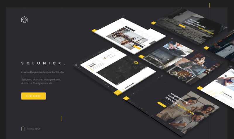 Solonick-Portfolio-WordPress-Theme