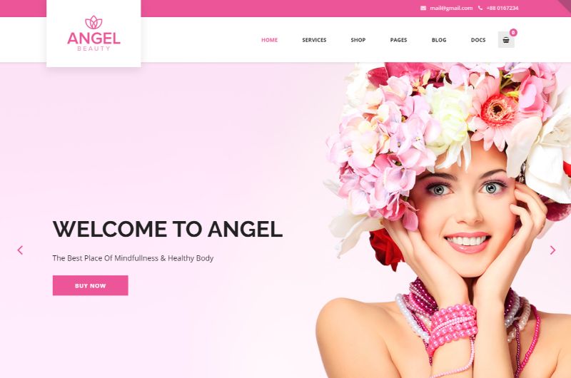 Angel WordPress Fashion-Thema