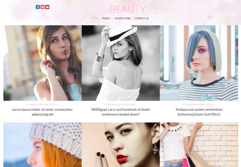 Lifestyle WordPress Modethema