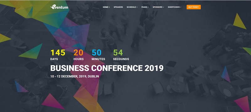 Eventum WordPress Event-Thema