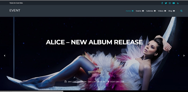 Event-WordPress-Event-Thema