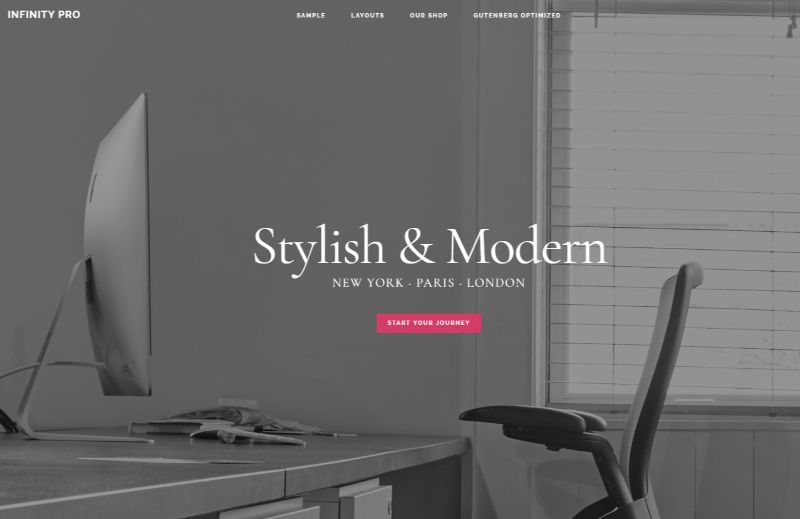 إنفينيتي برو وورد موضوع الأعمال