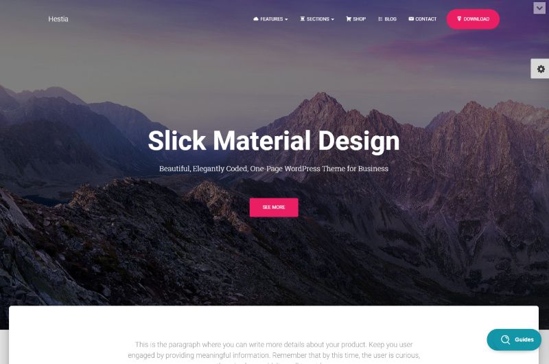 هيستيا برو وورد موضوع الأعمال