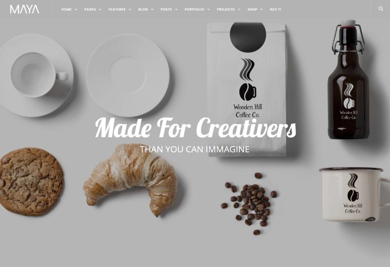 مايا الإبداعية موضوع وورد