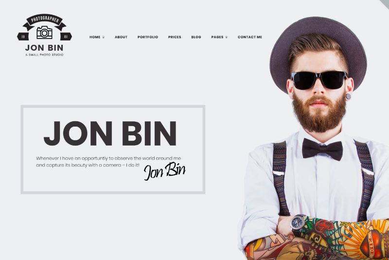 TemplateMonster による One Page Freelancer